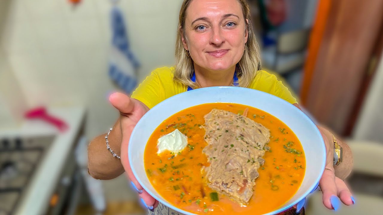 ESTÁ É A SOPA MAIS CONHECIDA DA UCRÂNIA! Борщ ( borsch sopa de beterraba ucraniana)
