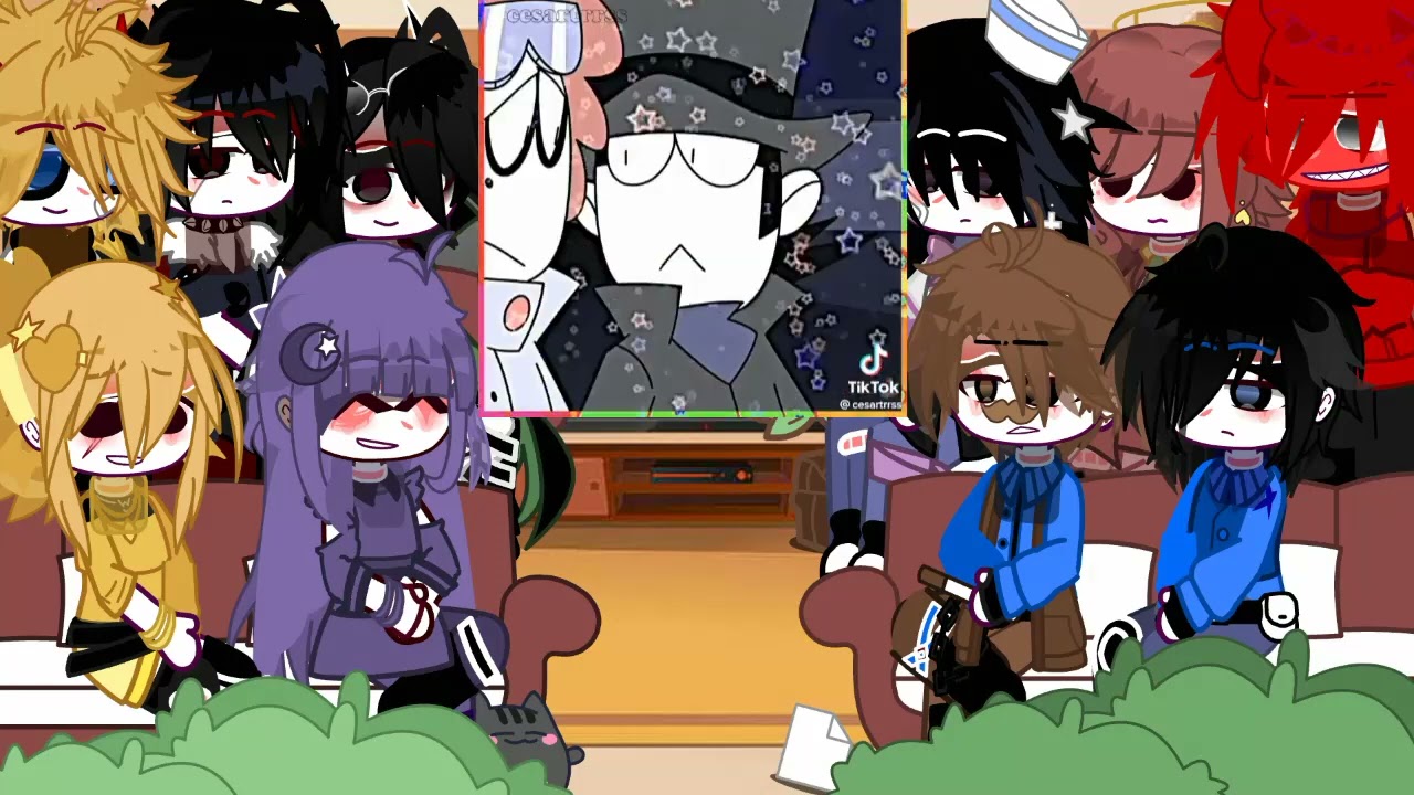 \\🍭~•Spooky Month characters react to edits•~😈// (3/??)