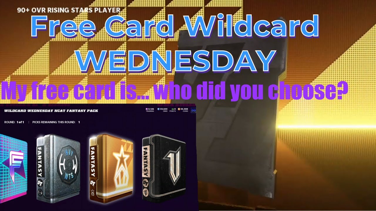 FREE WILDCARD WEDNESDAY! FREE CARD IS&hellip; WHO DID YOU CHOOSE!? Rising Stars Madden 22 Ultimate Team