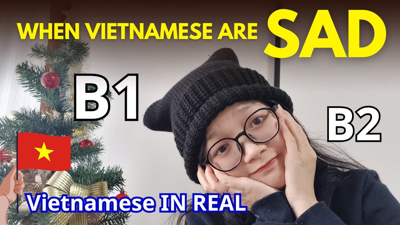 VIETNAMESE IN REAL: How Vietnamese Express Sadness | Learn Vietnamese #21