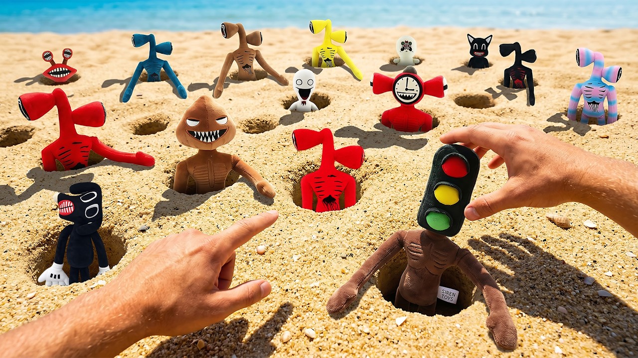 The Beach Was FULL of Siren Heads?! I Couldn't Believe It!