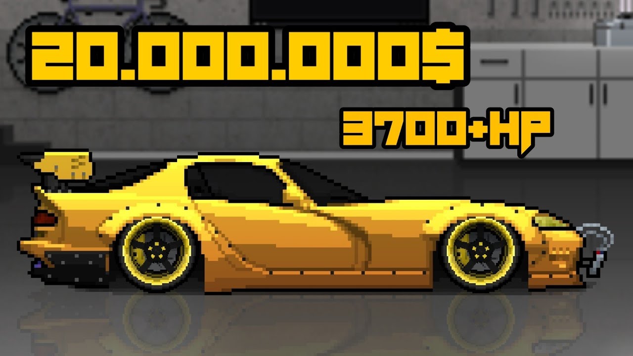 Building a 20.000.000$ Gold Viper - Pixel Car Racer