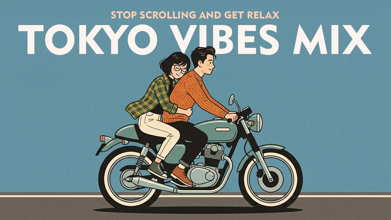 Warm Tokyo Night Chillhop – Japanese R&B × Neo Soul Lofi Mix | Study & Relax Tokyo Ambience