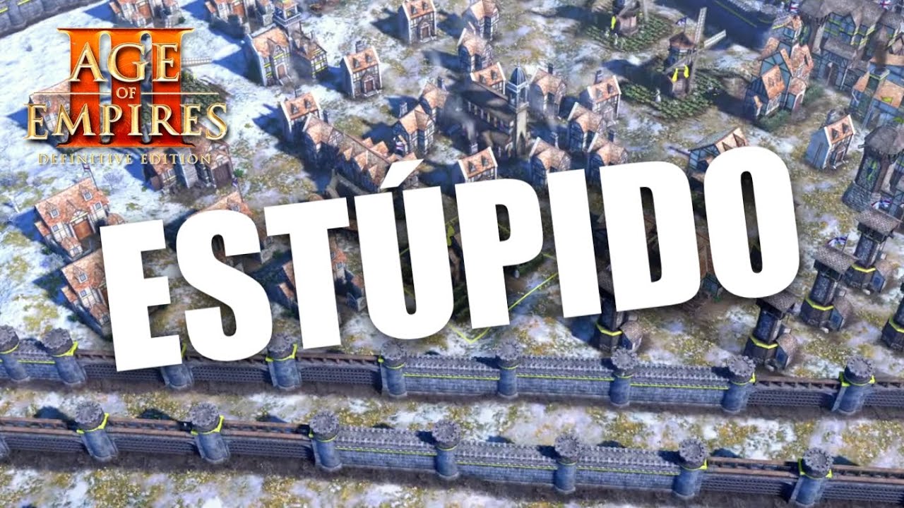 La PARTIDA MÁS LAMENTABLE de TODOS vs TODOS que he jugado en AOE 3