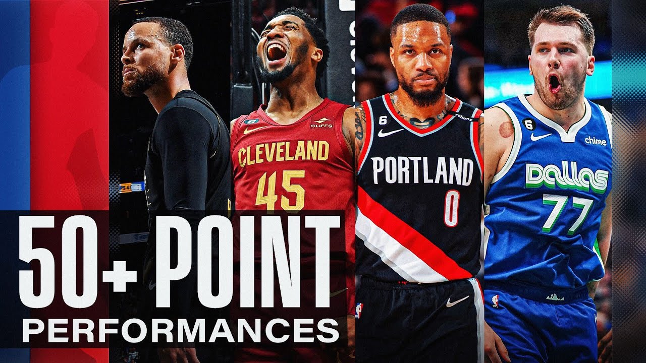 Every 50+ Point Performance of the 2022-23 NBA Season! 🔥