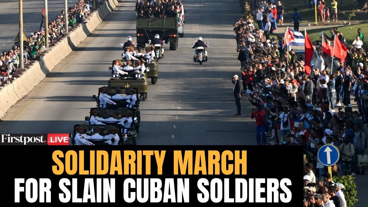 US Attacks Venezuela LIVE: Cubans March for Soldiers Killed in US' Attack on Venezuela | Trump