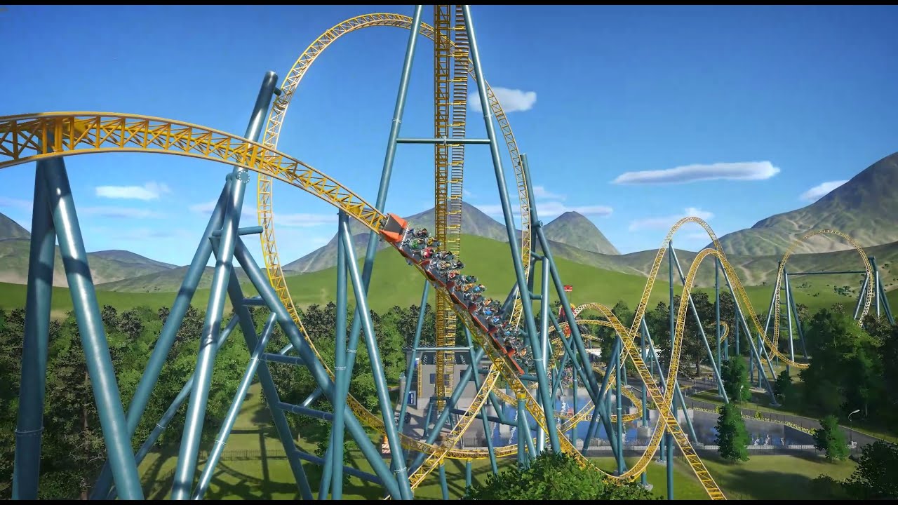Overdrive: Planet Coaster - Mack Hyper Coaster