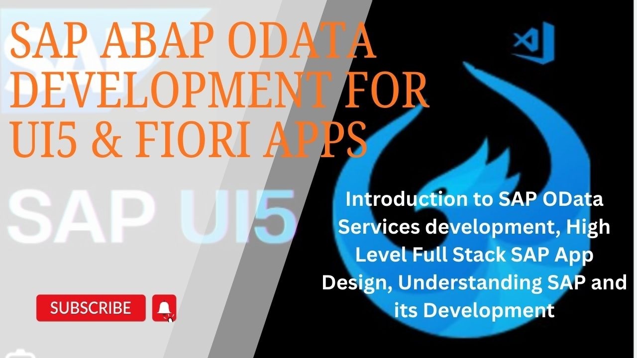 1. Введение в OData-сервисы для разработки на UI5 и Fiori, полнофункциональная архитектура прилож...