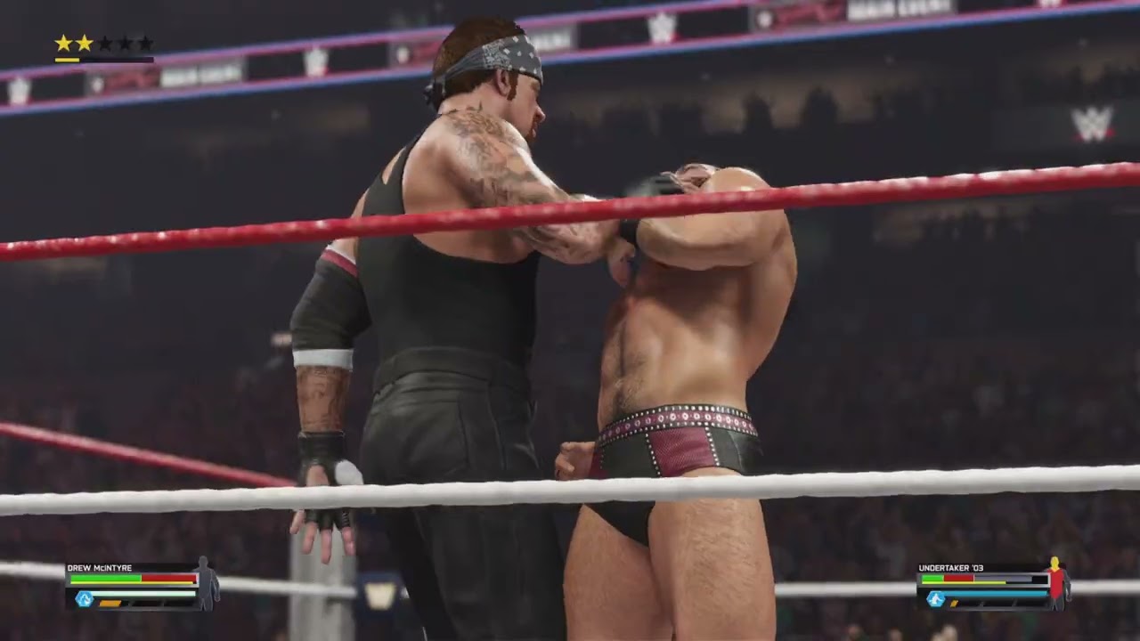 WWE2K25 - Dream Match - Drew McIntyre vs Undertaker - PS5 Gameplay