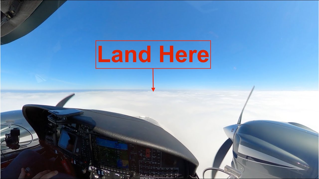 Flying into Airport Fog, Discussing Approach Bans and Diversions - DA42 Raw Data ILS - ATC Audio