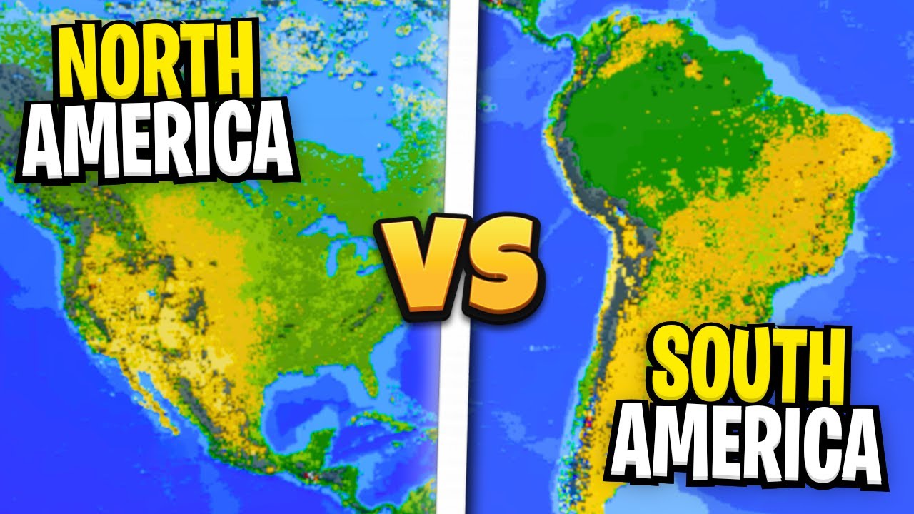 Would North America or South America Win? - WorldBox