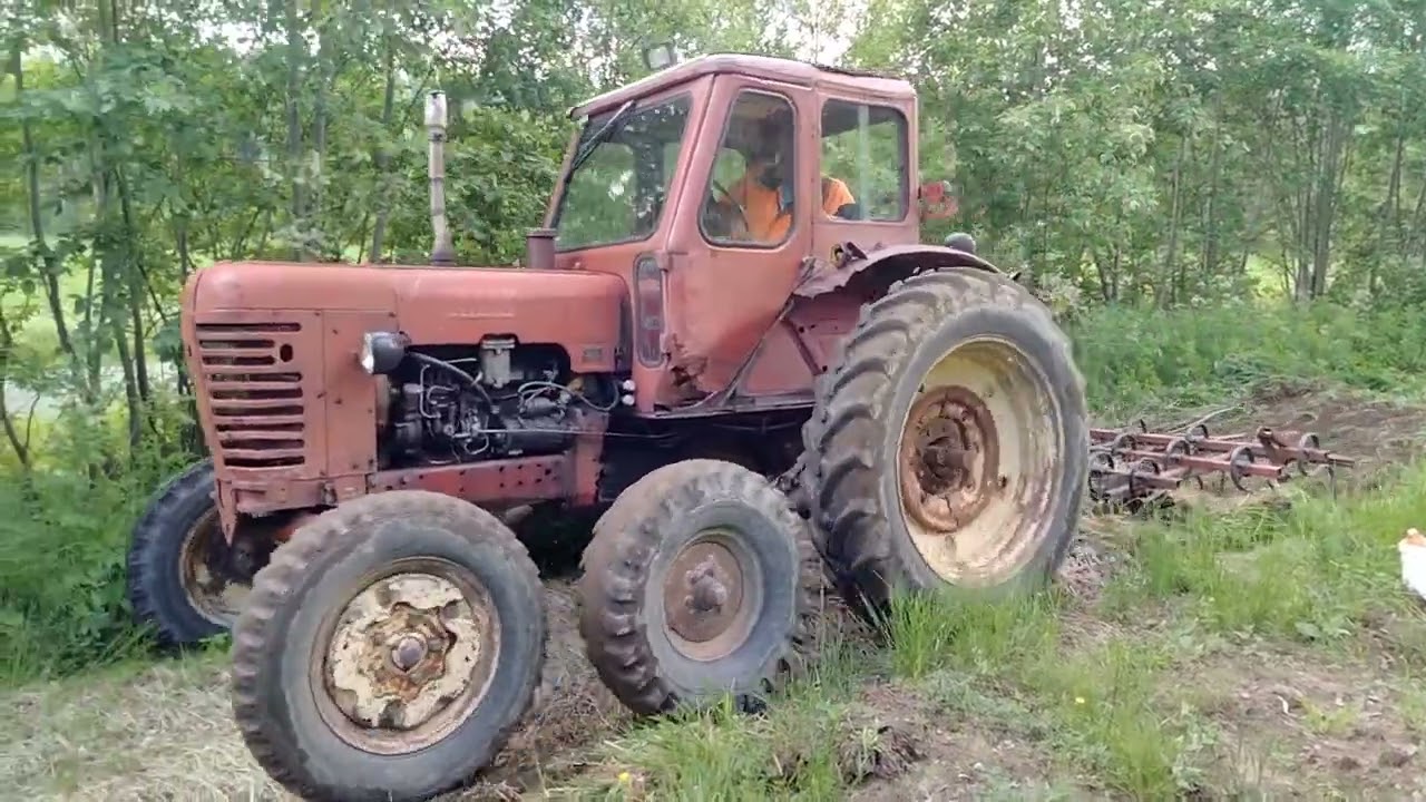 Farming with belarus mtz 50 1967 Finland