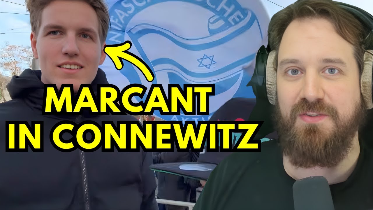 Weichreite wird ATTACKIERT und trifft MARCANT auf AntiD Demo in CONNEWITZ