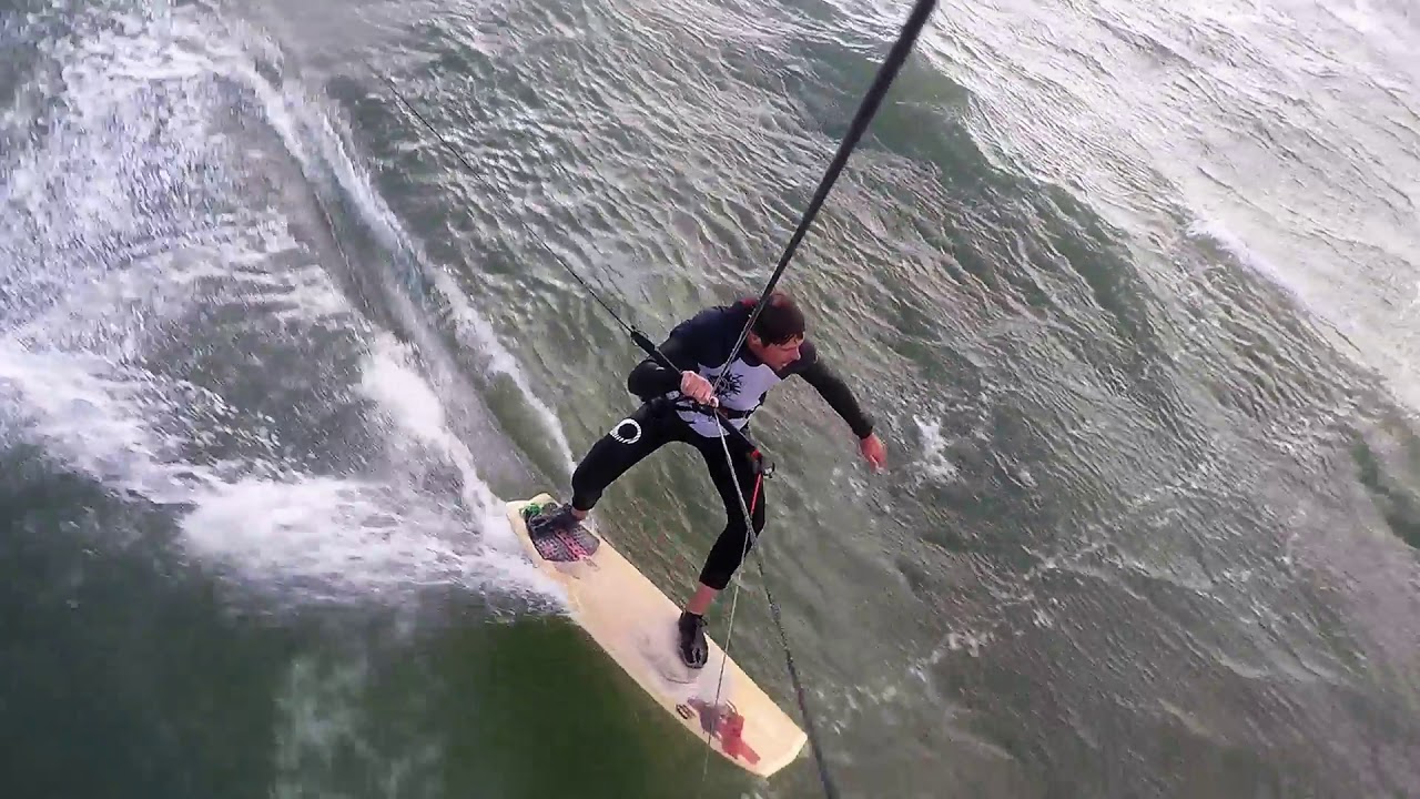 TEST HB surfkite (board anti 5.0 et aile l&eacute;gion)