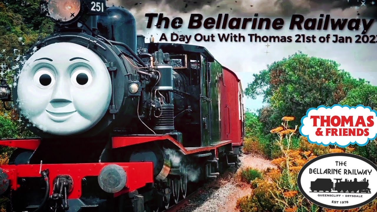 Flying Parallel With A Steam Train! [The Bellarine Railway, Day Out With Thomas] 2023