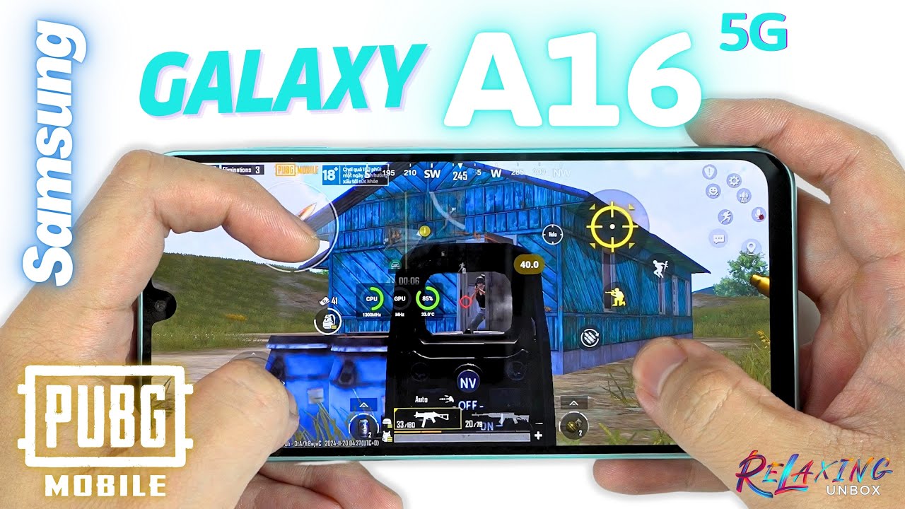 Samsung Galaxy A16 5G PUBG Mobile Gaming review | FPS & Battery Drain test