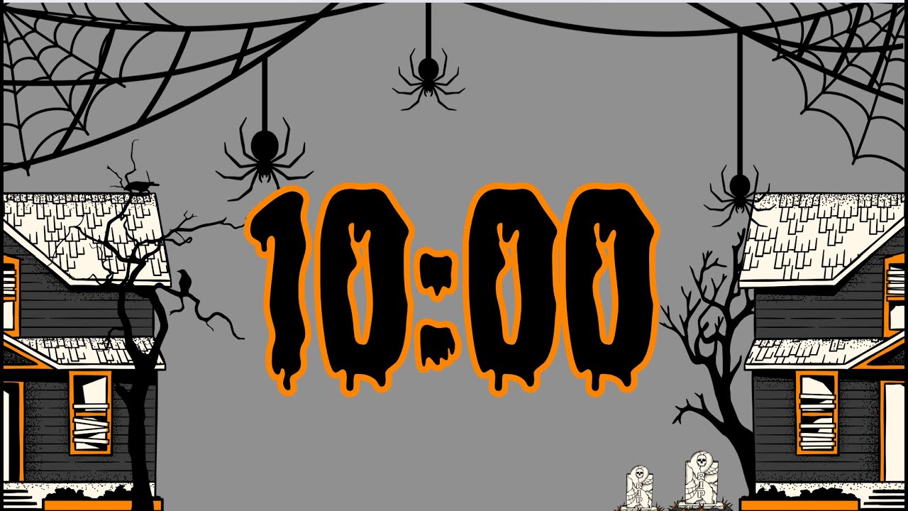 Haunted House 10 Minute Timer – Spooky Halloween Classroom Countdown