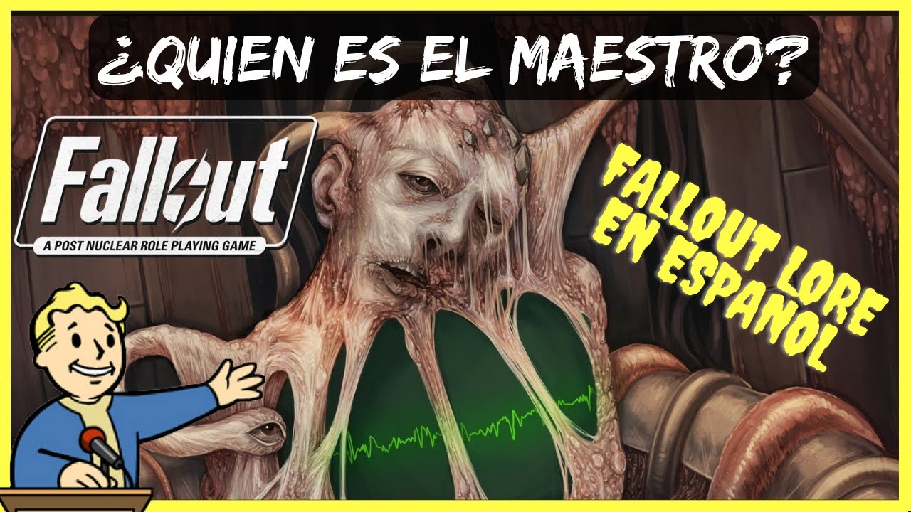 ¿QUIEN ES EL MAESTRO? FALLOUT LORE EN ESPAÑOL: THE MASTER