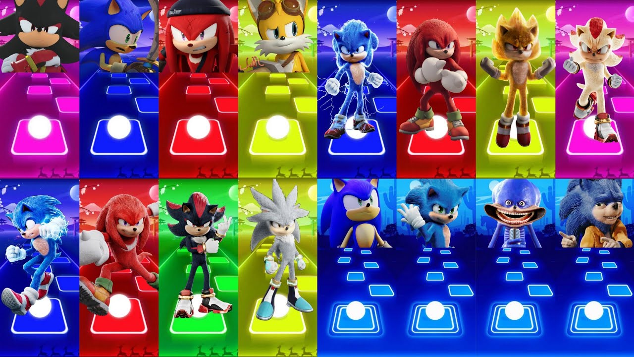 All Characters Megamix || Shadow ⛔️ Super Sonic ⛔️ Sonic ⛔️ Dark Sonic ⛔️ Knuckles ⛔️ Sonic Prime
