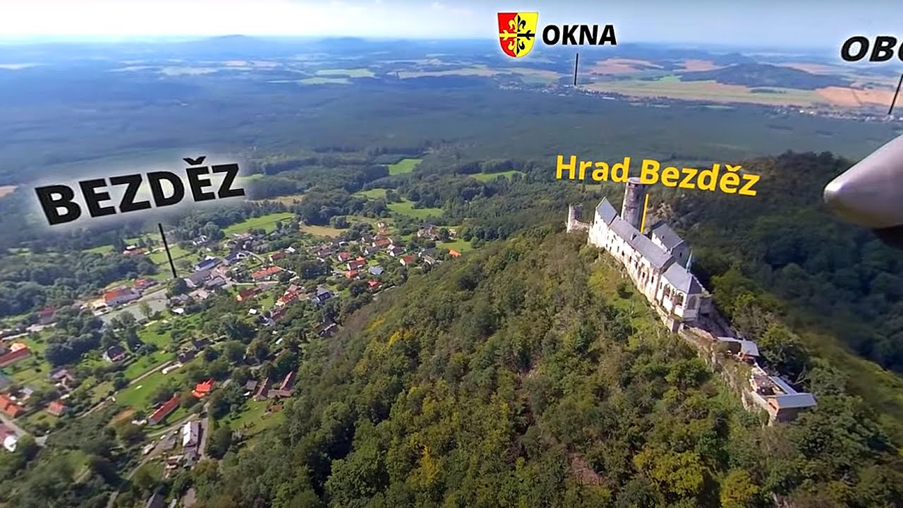 360° videomapa Českolipsko – Máchův kraj z nebe, díl 3/5. V kraji skal a tajemných hradů