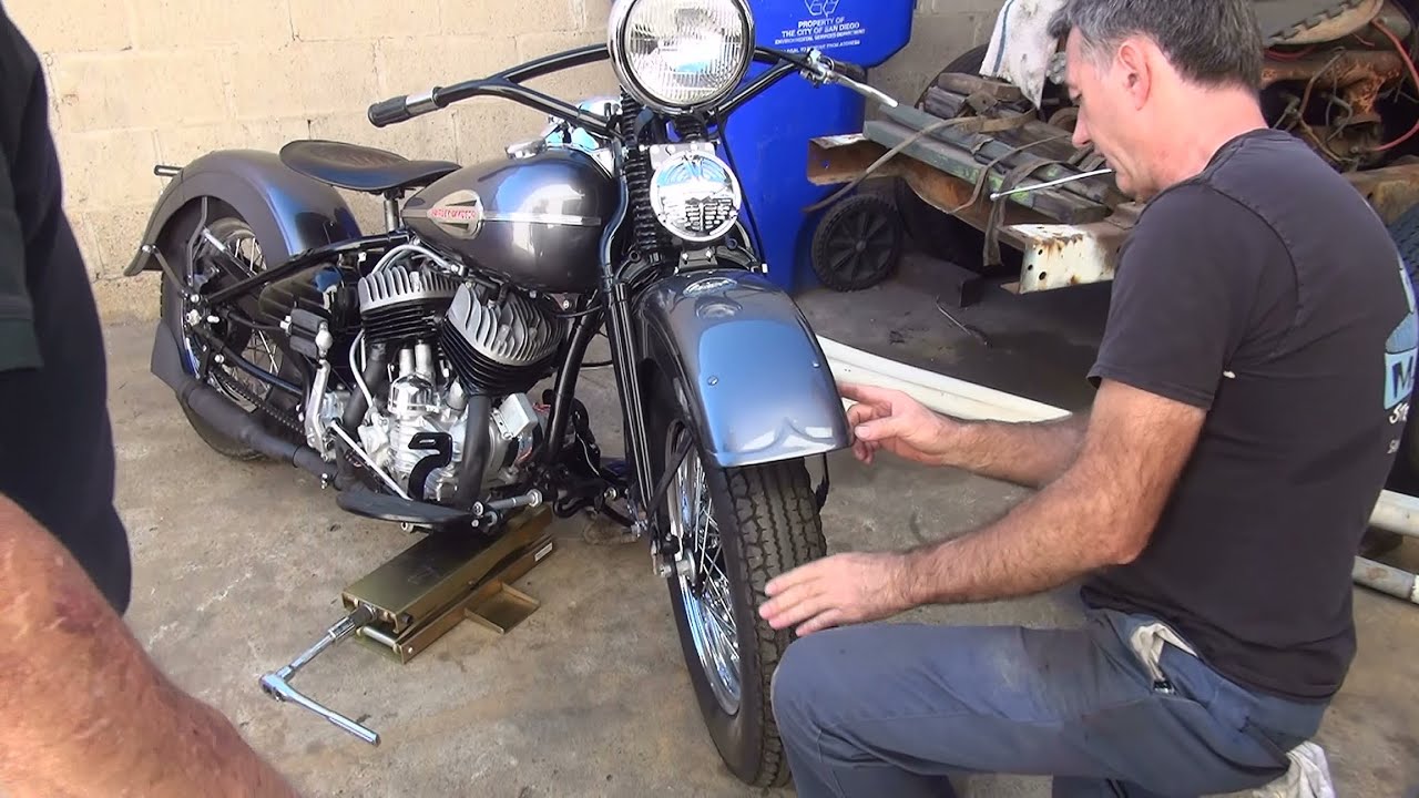 1941 wld 45 56ci stroker #155 flathead motor build 4-5/8 in harley wl by tatro machine