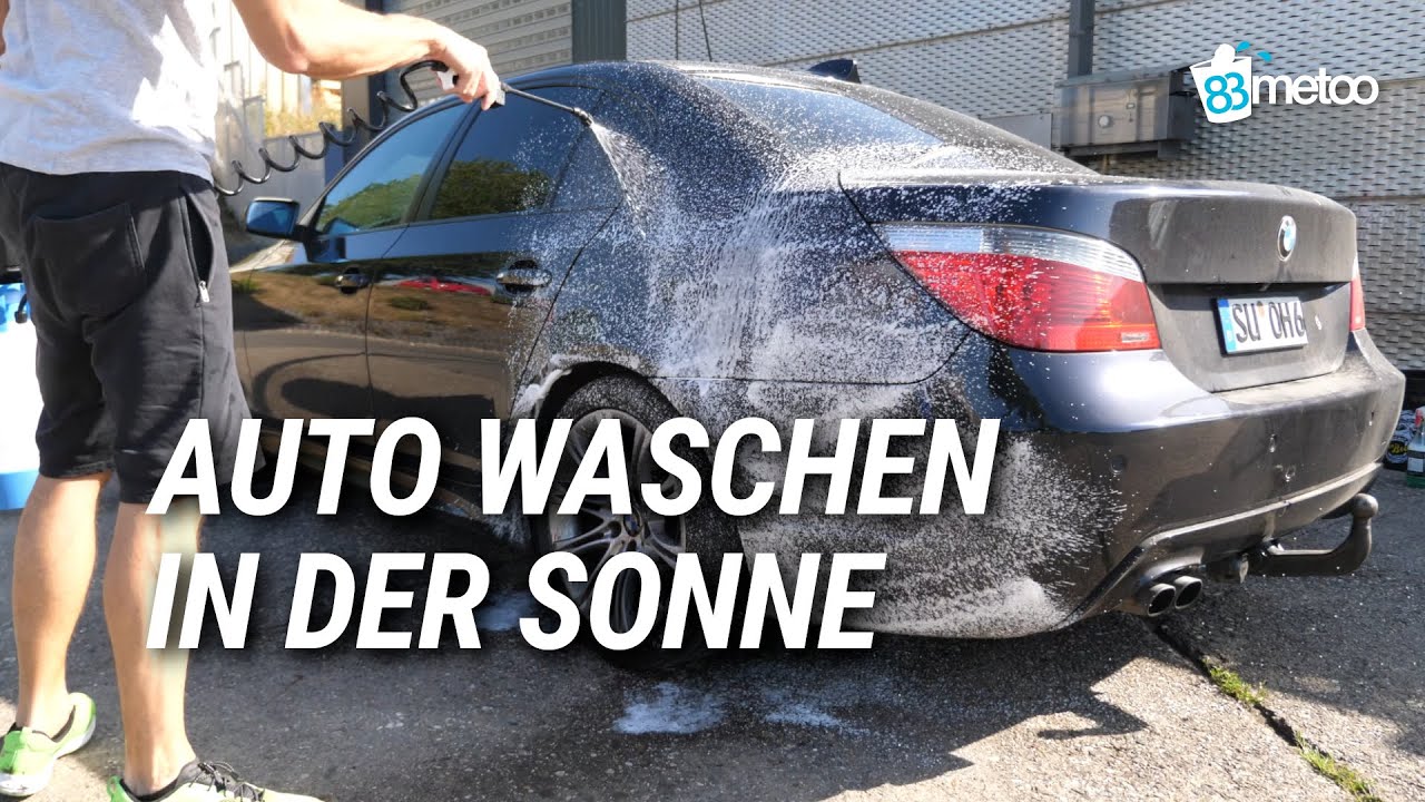 Auto waschen im Sommer 😎 die Profi Tipps