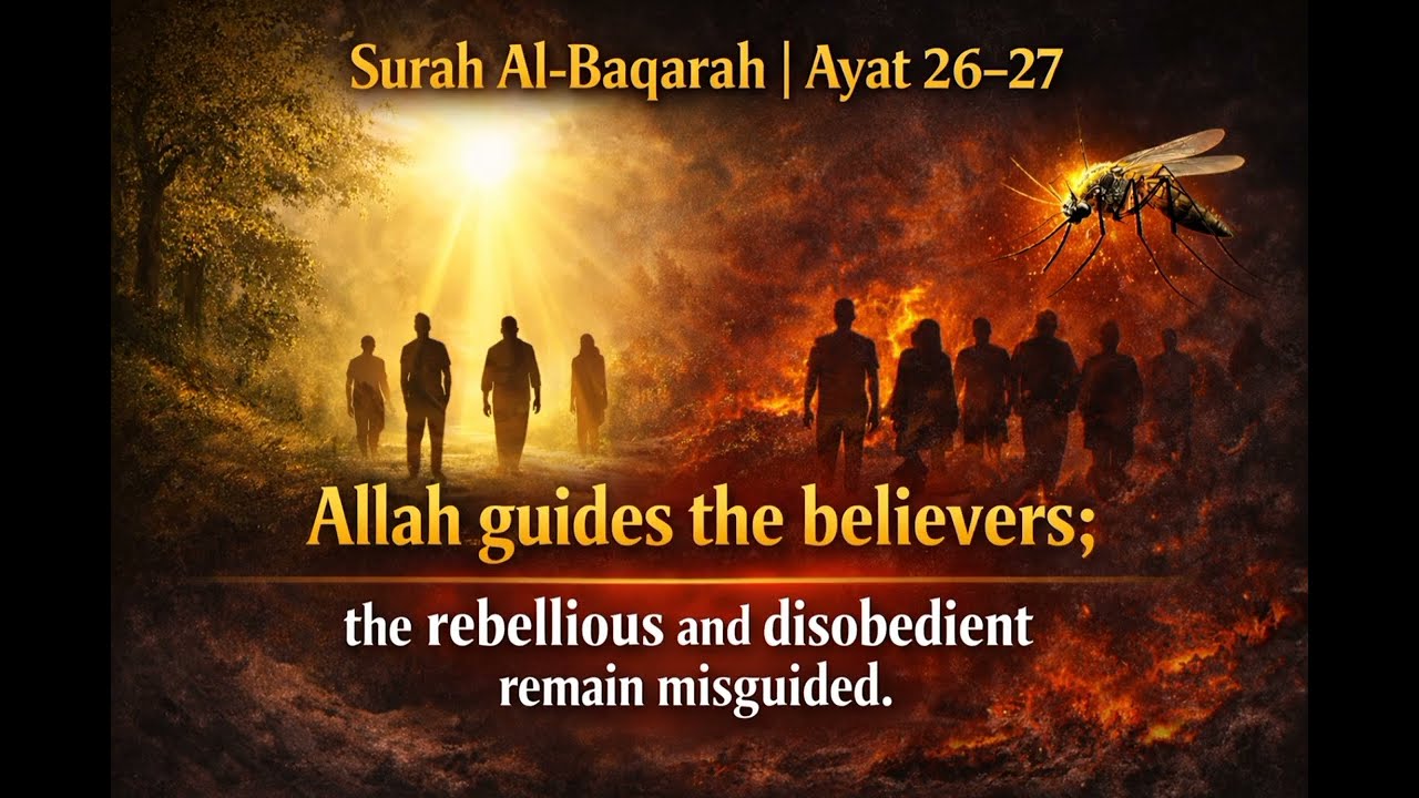 Surah Al-Baqarah 26-27 | The Parable of the Mosquito & Breaking Allah’s Covenant