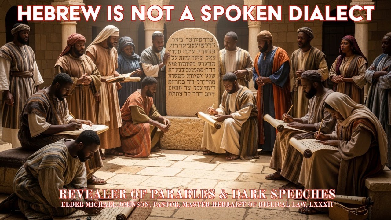 The Elder's Table: If Hebrew Isn't Spoken, Why Do We Say Yahawashi?