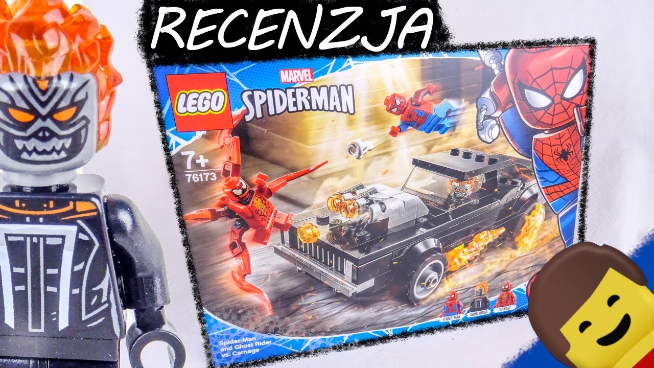 LEGO Marvel Super Heroes 76173  Spider-Man i Upiorny Jeździec kontra Carnage / RECENZJA
