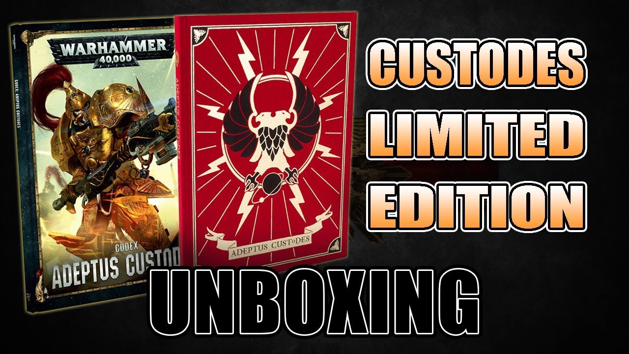 How Good Is The Adeptus Custodes Limited Edition? REVIEW