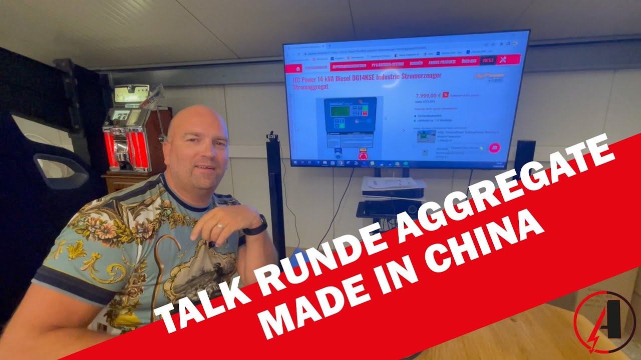 Made in China vs Europa, Ademax über Stromaggregate Stromerzeuger