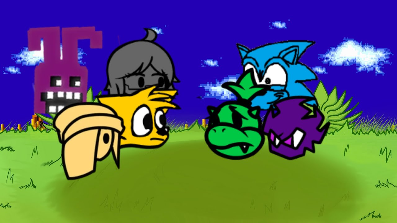 Chasing But Everyone Sings It 🎶(FNF Chasing But Every Turn Different Character Sings It)