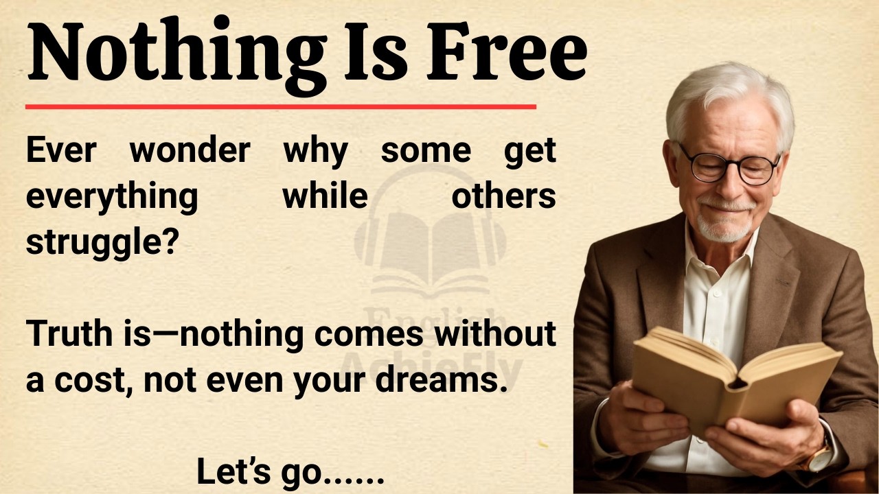 Nothing is Free || Learn English Through Story Level 1 🔥 || English Listening Practice ✅