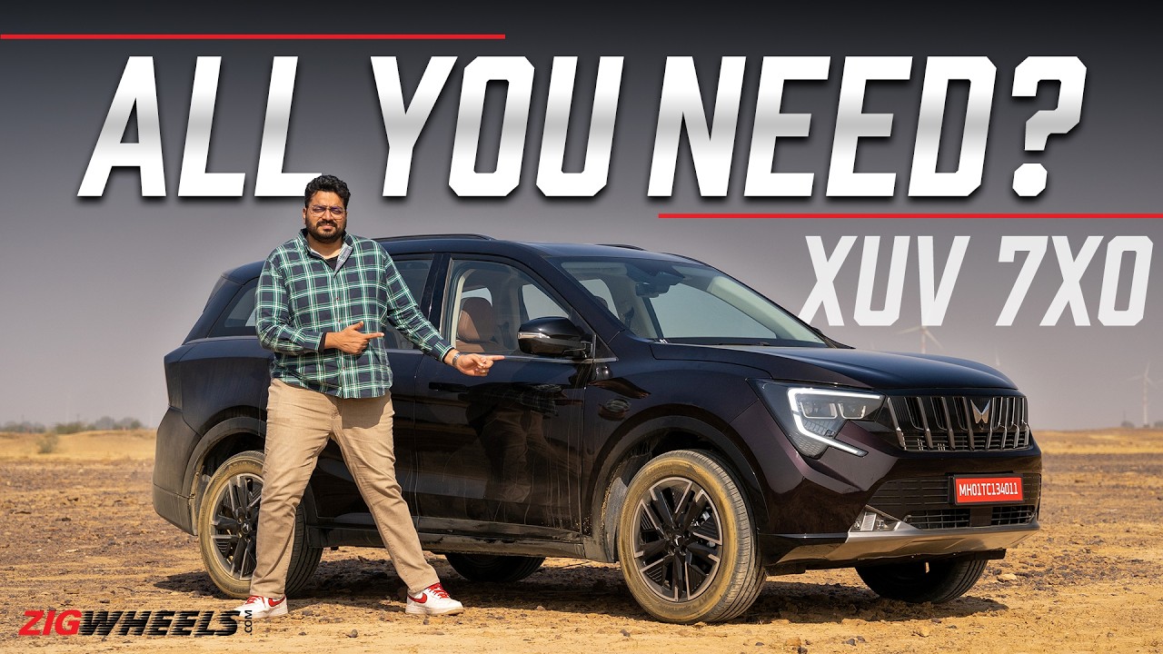 Впечатления от вождения Mahindra XUV7XO: полный обзор автомобиля.
