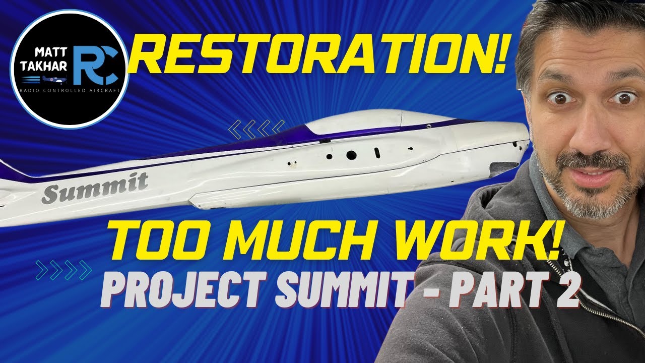 Full restoration needed | Project Summit retro pattern plane | Part 2