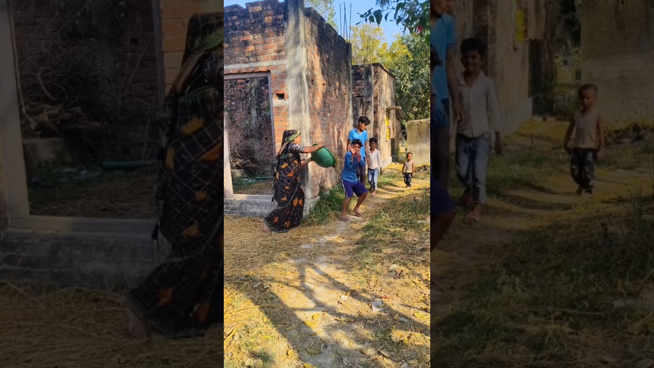 Happy holi village