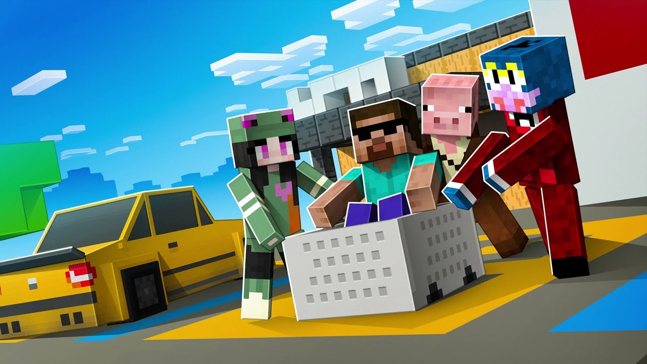 Seventh Mineshaft - INOHA (A Minecraft Parody of 