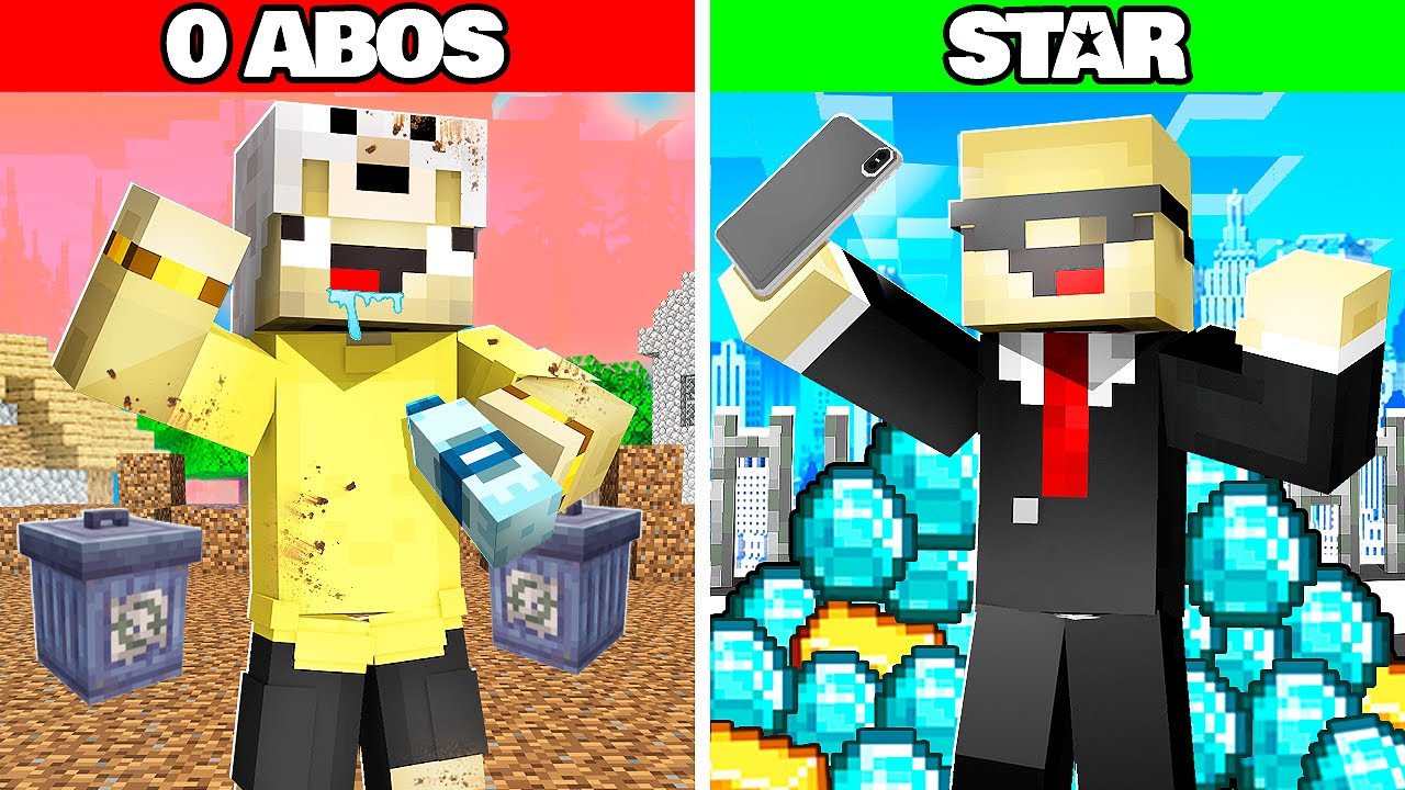 De Youtubeur NUL à 100 000 000 d'abonnés sur Minecraft ! (aidez moi)
