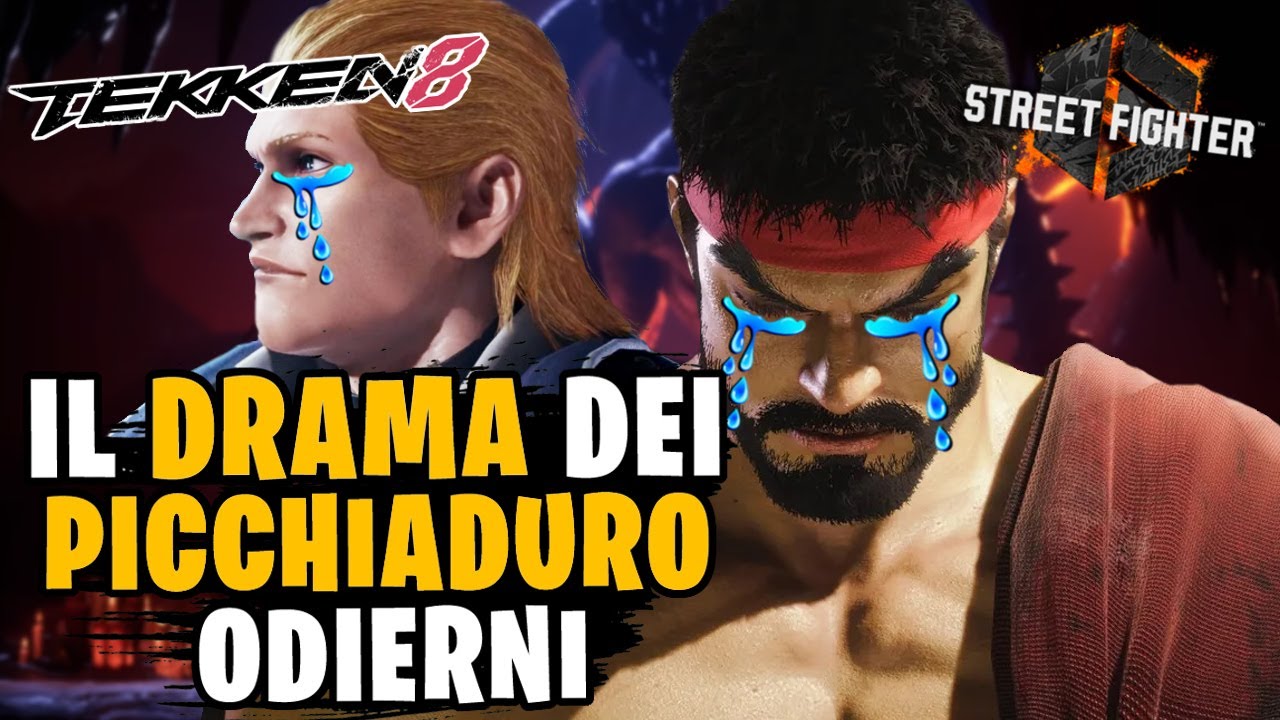 TEKKEN 8 & STREET FIGHTER 6 HANNO UN PROBLEMA SERIO: IL DRAMA DEI PICCHIADURO ODIERNI