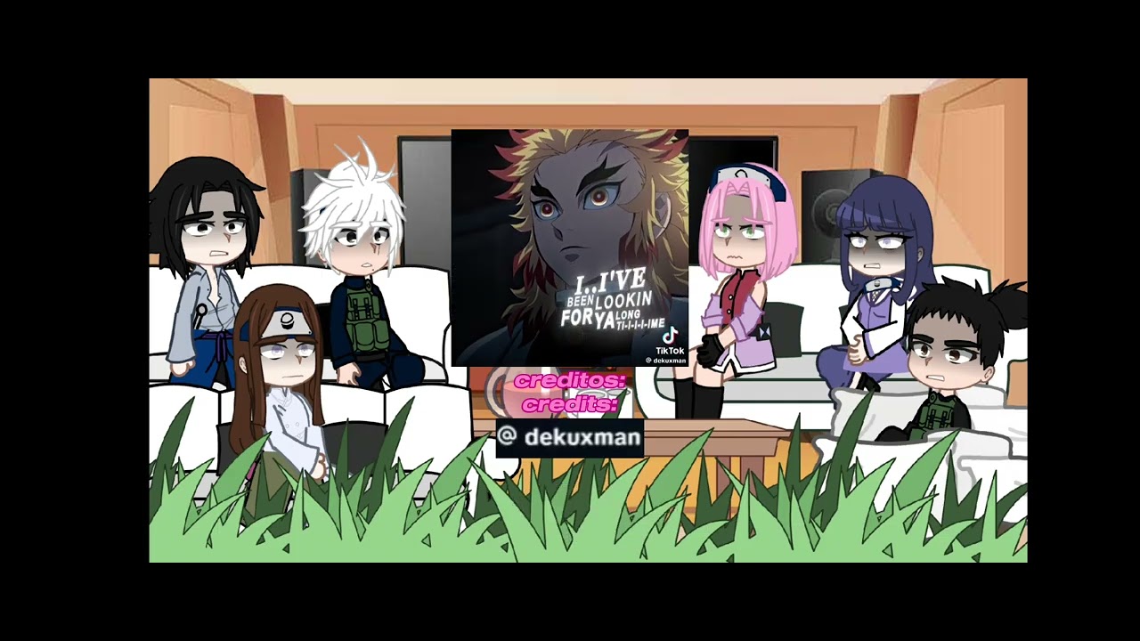 Los amigos de naruto reaccionan a el es Rengoku// 2/2 //🇪🇦,🇦🇺// may-☆
