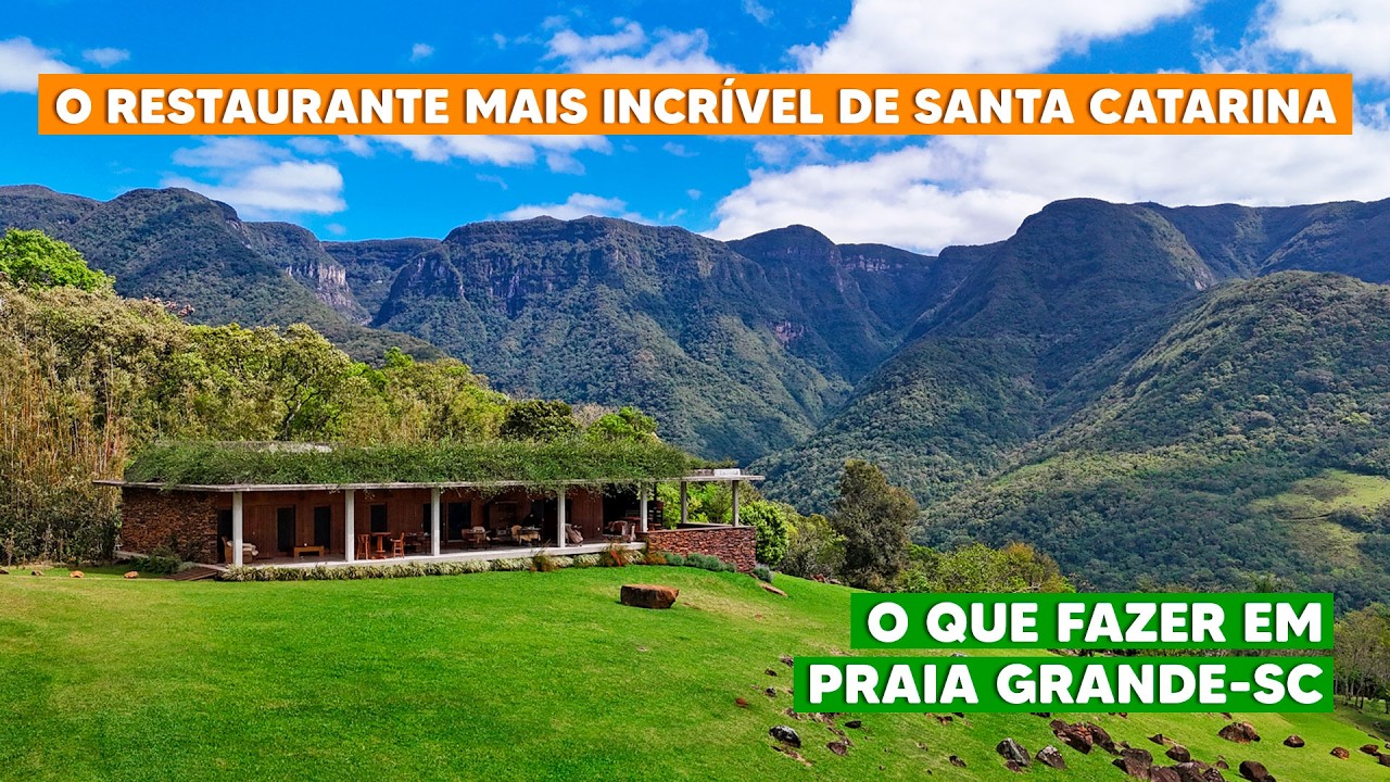 O QUE FAZER EM PRAIA GRANDE-SC - Trilha do Rio do Boi, Restaurante Vistta e Voo de Balão