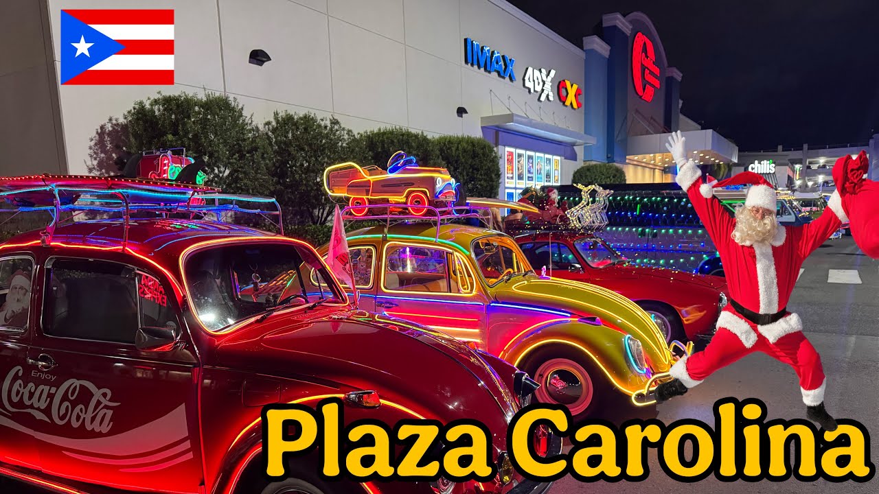Encendido NAVIDEÑO en Plaza Carolina 🇵🇷 2025