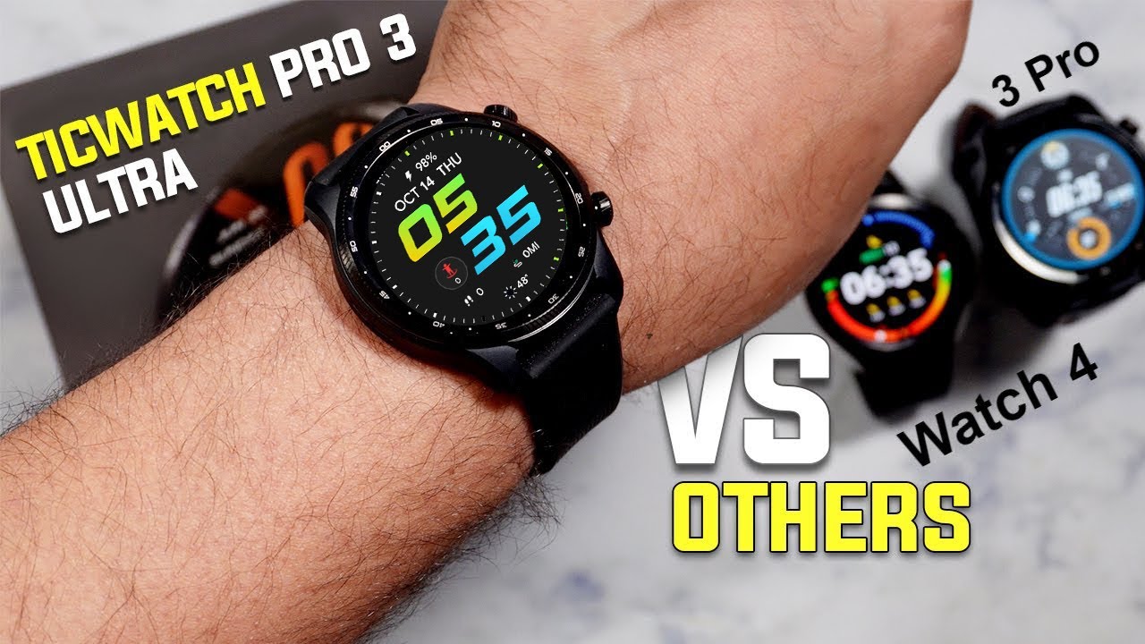 Обзор Mobvoi TicWatch Pro 3 Ultra, сравнение Galaxy Watch 4, TicWatch Pro 3 GPS (обновлено)