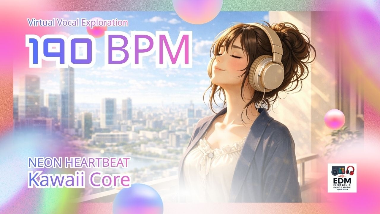⚡️ 190 BPM 190 [Kawaii Core] MADNESS: NEON HEARTBEAT ⚡️ | Ultra-Fast Mix for Boxing, HIIT & Running