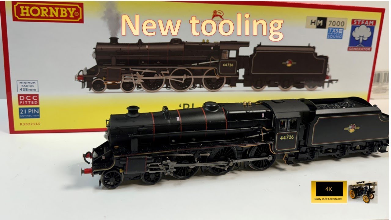 Новинка — Hornby Black 5 с парогенератором R30225SS