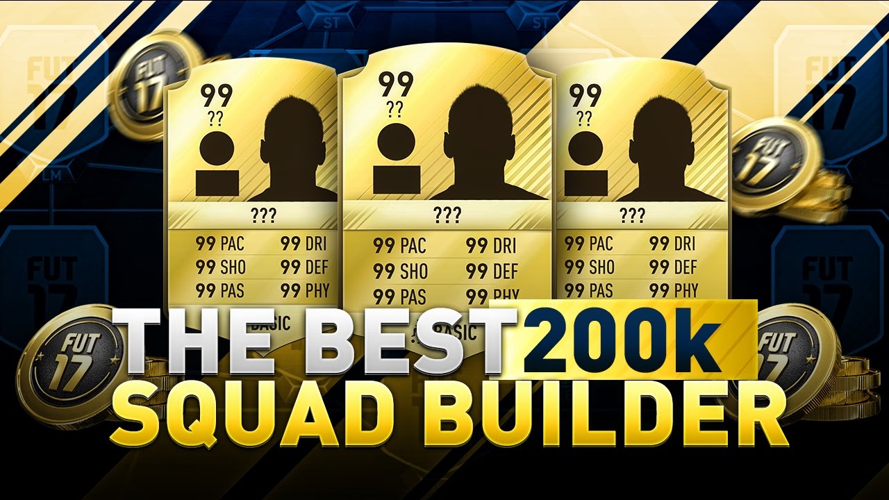FIFA 17 200K SQUAD BUILDER THAT CAN BEAT ANY TEAM IN FIFA - BEST CHEAP ULTIMATE TEAM SQUAD BUILDER