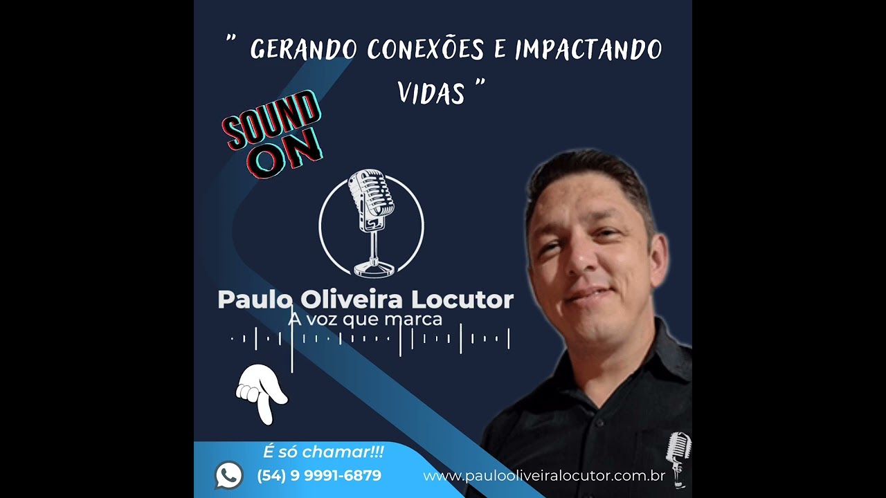 Voz para programa evang&eacute;lico 106.7 FM#locutorcomercial #locutorpublicitario #vozpadr&atilde;o