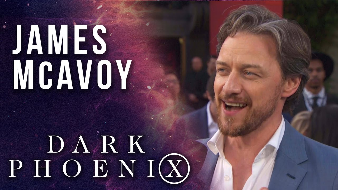 James McAvoy talks Professor Xavier's journey LIVE from the X-Men: Dark Phoenix Premiere