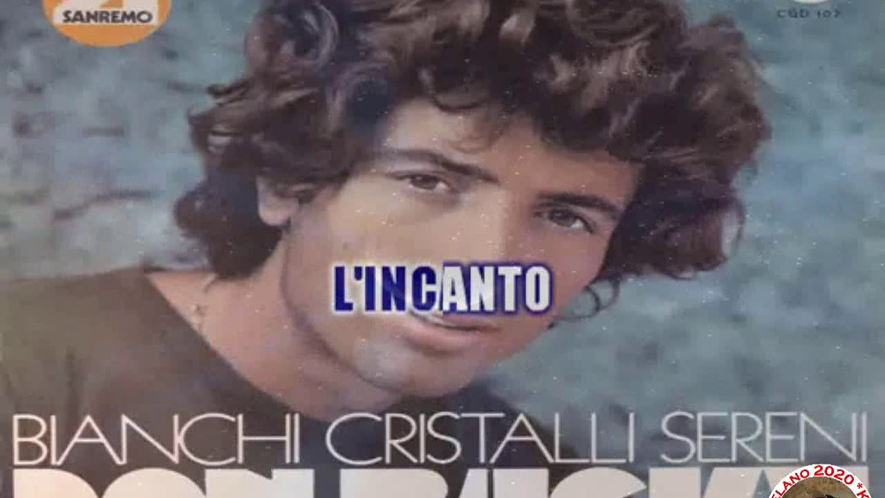 Don Backy   Bianchi cristalli sereni KARAOKE FAIR USE