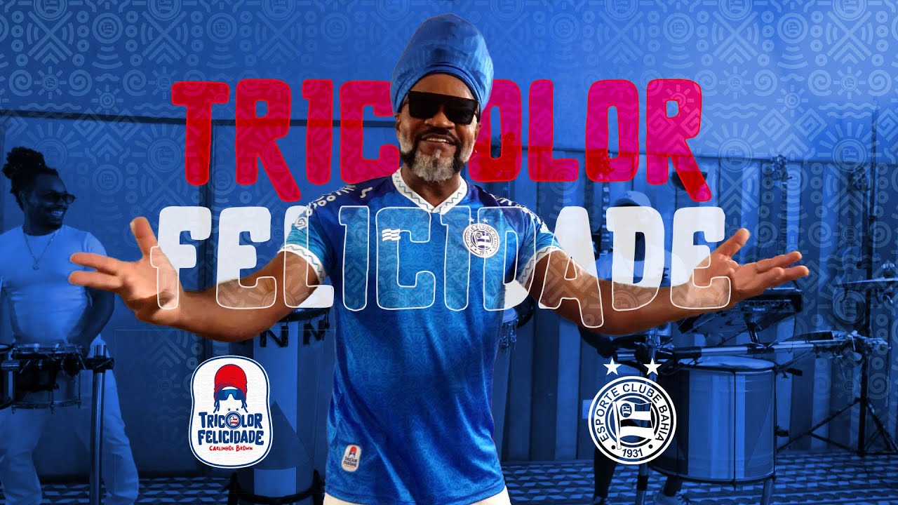 TRICOLOR FELICIDADE - CARLINHOS BROWN (CLIPE OFICIAL)